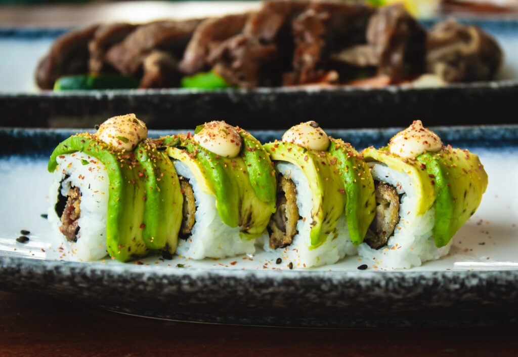 Sushi wegańskie